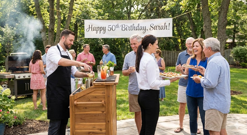 Birthday party celebration